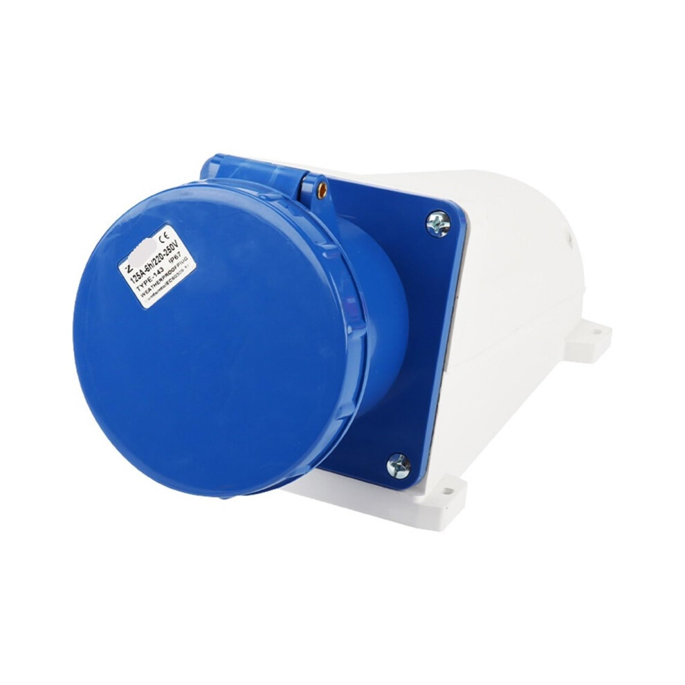 Industrial Waterproof Plug 380V 32A 5Core Threephase Aviation Socket Outdoor Heavyduty Connector 9189345396496