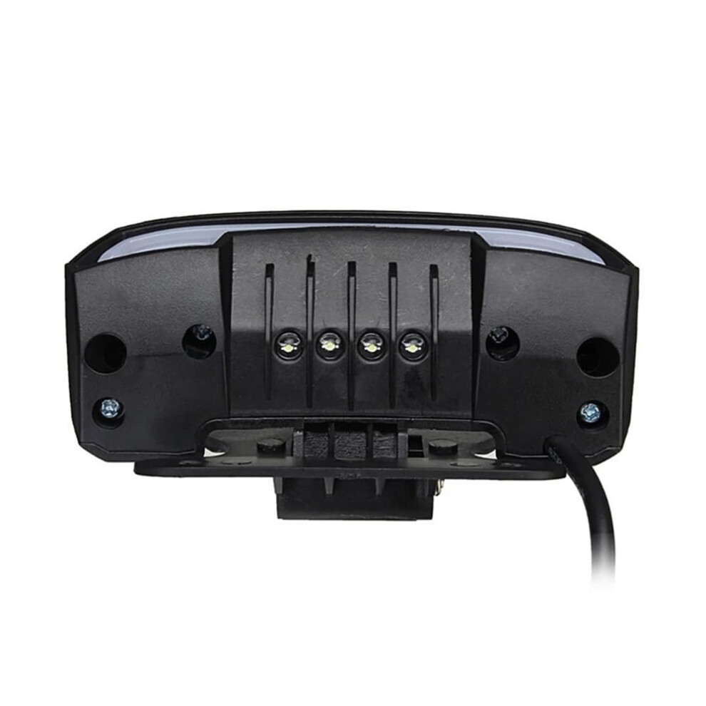Motorcycle Brake Universal Tail Rear Stop Double Flash Warning Dynamic Turn Signal License Light 9426802671896