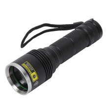 15 W 365 nm UV-LED-Taschenlampe, schwarz, 155 45 33 mm