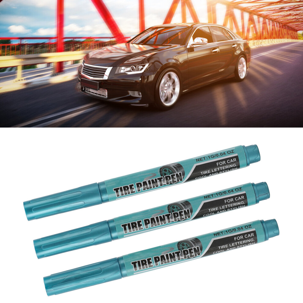 6Pcs Reifen Farbe Stift Wasserdicht Langlebig 7806371415305