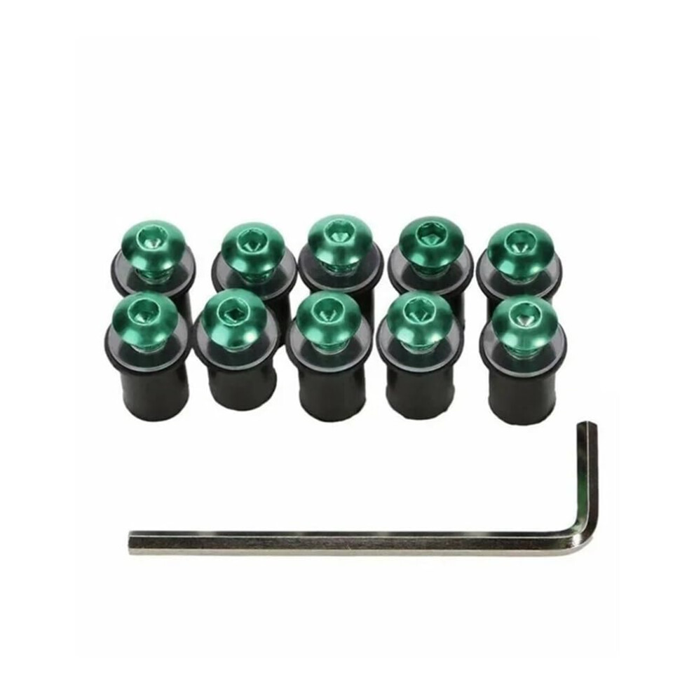 Motorcycle Windscreen Bolt Screw Kit M5 Well Nuts For Fairing Screws And Windshield Hardware 9426802672237