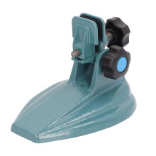Alloy Steel Micrometer Stand with Non Slip Clamping Pads, Angle Adjustable Base