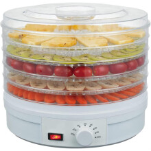 Food Dehydrator For Fruits And Beef Jerky, Compact Electric Dryer With Adjustable 3568 C For Vegetables And Pet Food
