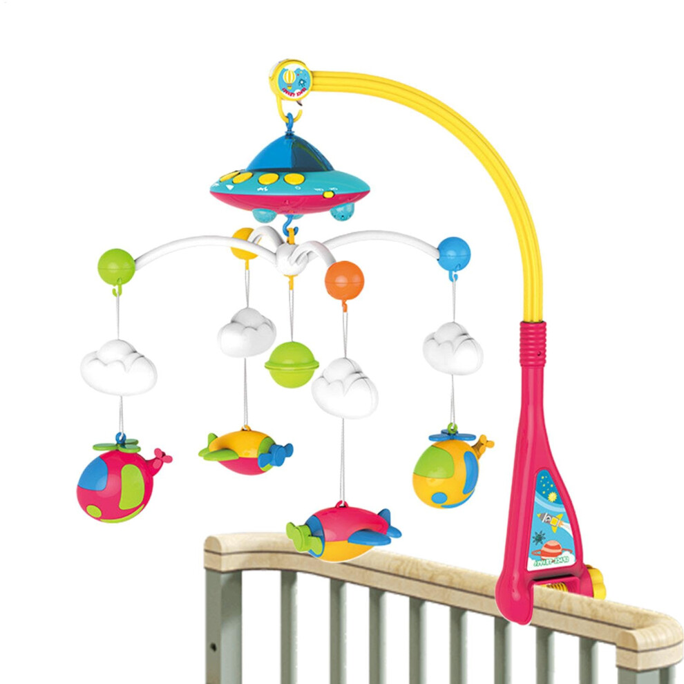 Crib Soother And Projector Remote Control Night Timer Settings, Fits Most Cribs, Nature Sounds And Lullabies Light