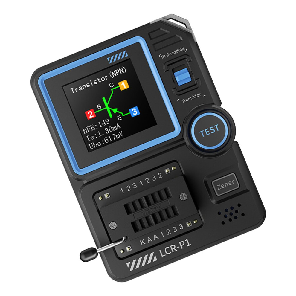 Transistor Tester Electronic Component Tester Portable Lightweight With Lcd Display Accuracy For Specialists 9382693867704