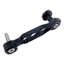Folding Bike Chain Tension Device Stabilizer Rear Derailleur Guide Aluminum Alloy Black