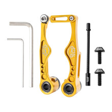Short/Long Arm Folding Bike V Brake Replacement Aluminum Alloy V Brake Clamp Cycling Brake Handle Levers Caliper Tool Ref: 7703