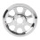 Outer Pulley Cover 70 Tooth for  Davidson FXST FLST 2000-2006 Chrome 1