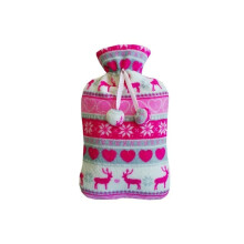 Water Bottle 2000ml Knitted Cover ColdProof Washable Removable Large Protective HeatPreservation ExplosionProof PK