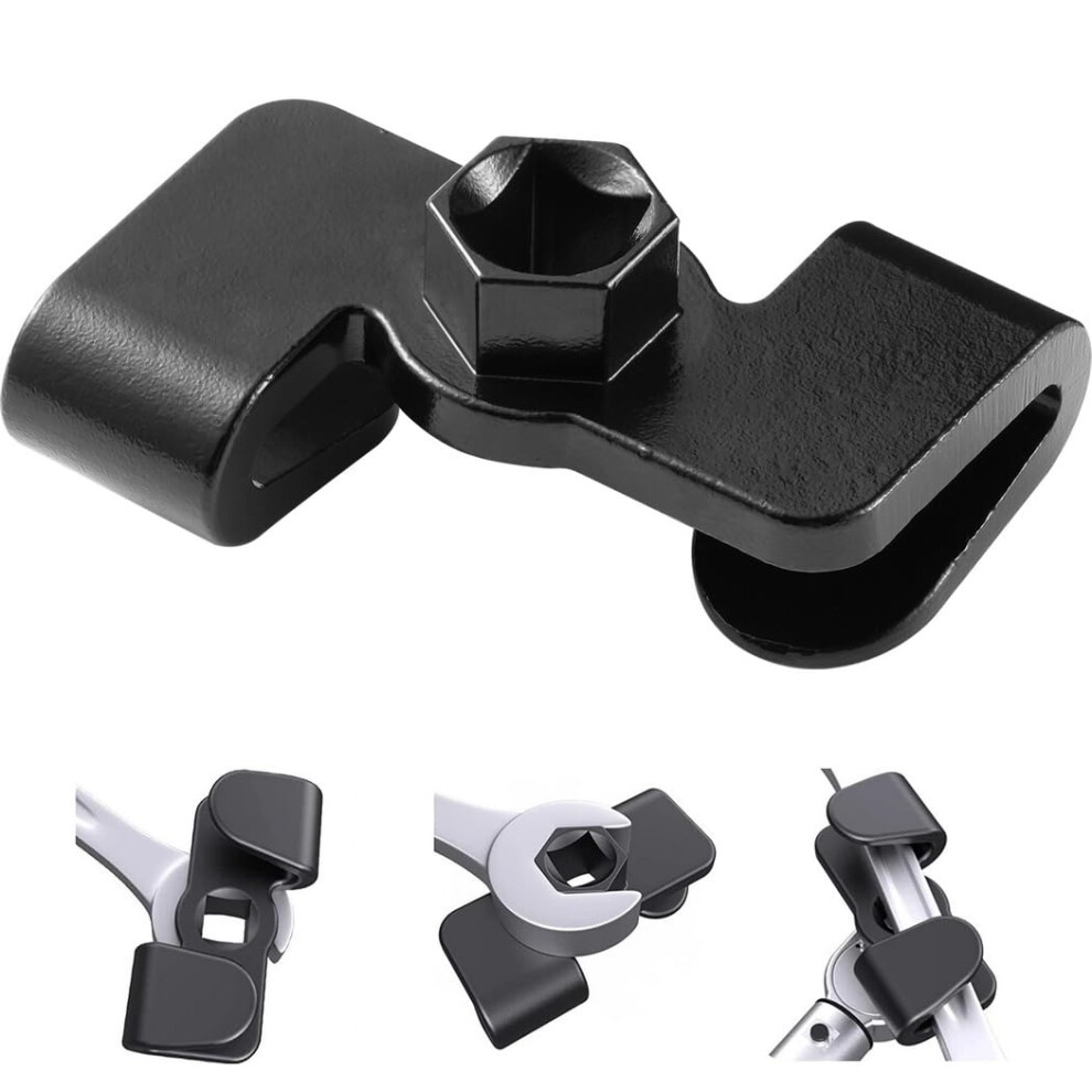 Extended Wrench Adapter, 21 Mm Hex Drive For 1/2 Inch Drive Tools, Garage Mechanic Wrench Extender 9382693867988
