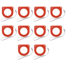 10PC Car Key ECU Test Coil Checker Auto Lock Inspection Loop Induction Signal Detection Card Diagnostic Repair Tool