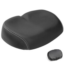 Bike Seat Cushion, AntiShock Comfortable Noseless Bike Saddle, Waterproof WearResistant Stationary Seat for Mountain, Road, Electric Ref: 5673