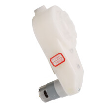 12V 550 12000 U/min Motor Getriebe 185x94mm weiß