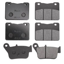 Motorfiets Remblokkensets voor en Achter voor SYM MaxSym 400I 2011-2021 Max Sym 600I 2014-2017 MaxSym TL500