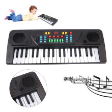Pianoforte per bambini a 37 tasti con microfono - Suoni realistici e divertimento educativo