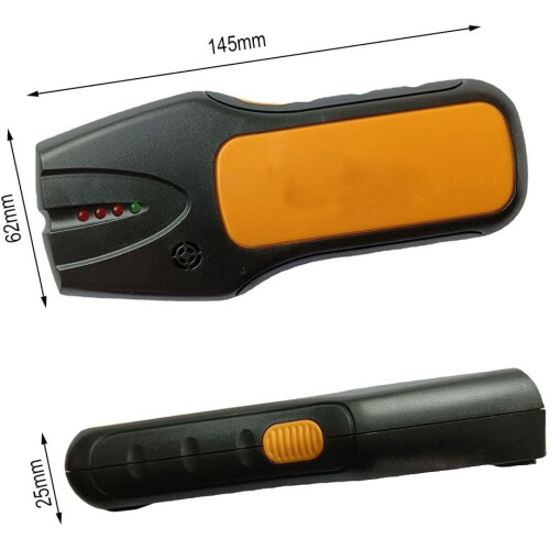 Stud Finder Wall Scanner, Stud Finder Wall Scanner With LED Indicator Light And Buzzer, For Locating Hidden Structures In Walls Using A Reliable 2