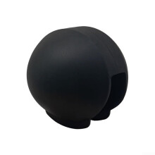 User Friendly Silicone Cover For Insta360 Lens Black Easy To Clean Lens Protector