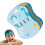 Swimming Aid Cartoon Training Exercise Aid For Beginners, Leg Kick Training Device, One Size Plastic 1
