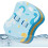 Swimming Aid Cartoon Training Exercise Aid For Beginners, Leg Kick Training Device, One Size Plastic 4