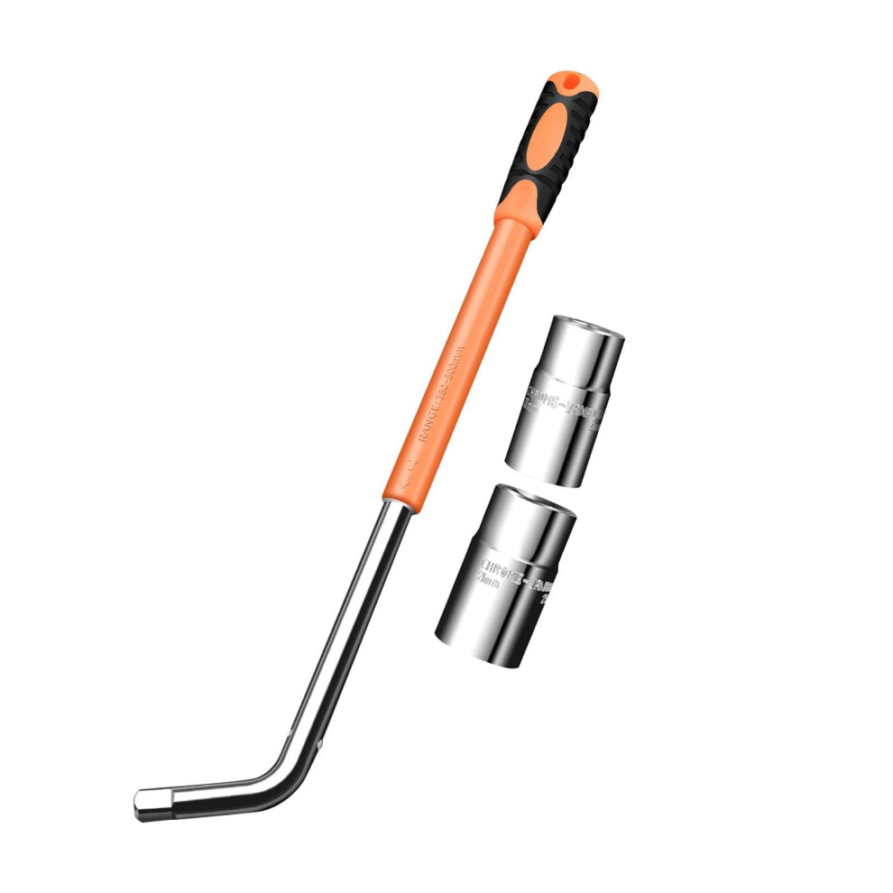 Telescoping Lug Wrench Adjustable Extendable Multisize Compact Torque Tire Wrench For Cars 9426802673357