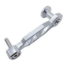 Aluminum Alloys Chain Stabilizer Folding Bike Tensioner Rear Derailleur Guide Compatible With Folding Bikes Silver