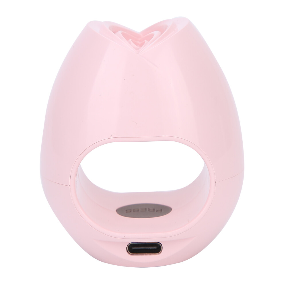 Pink Portable Usb Mini Nail Dryer Lamp For Single Finger Uv Gel Curing Manicure