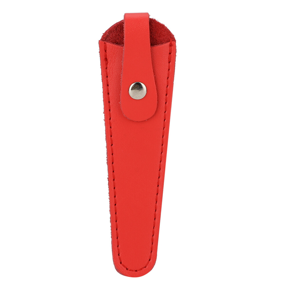 Scissors Storage Holder for Precision Grooming Tools, Soft and Durable Leather Sheath with Handmade Touch, Perfect for Salon Barber Stylist Daily Use