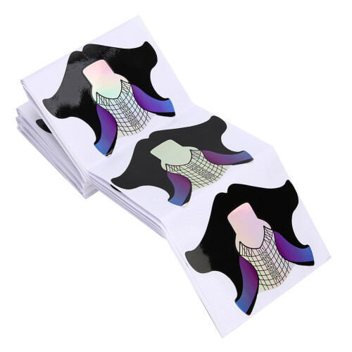 Φόρμες νυχιών για γλυπτική σχεδίασης για ακρυλικά extensions UV gel, αυτοκόλλητα 1