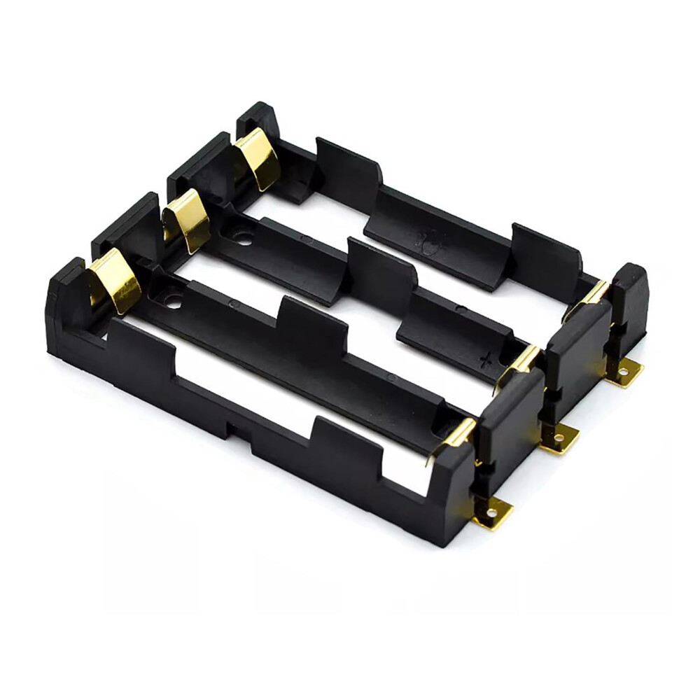 18650 Battery Case Holder 3Slot Or 4Slot Diy Storage Box 3.7V Parallel Or Series With Contact Clips 9347817294019