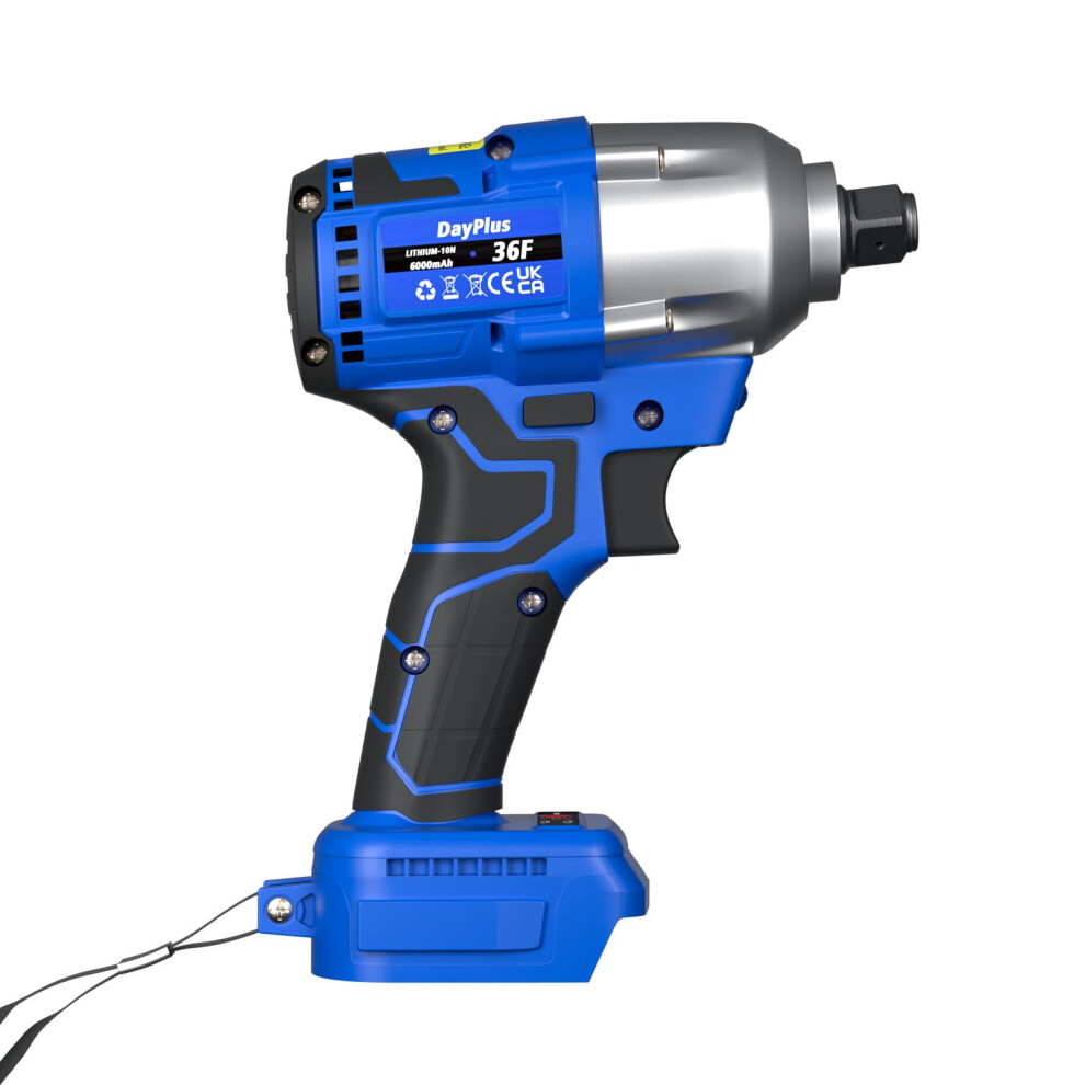 Impact Wrench Body, Brushless Motor, 420Nm Torque, Dual Speed, Reverse And Forward, Battery And Charger Not Included 9426802673715