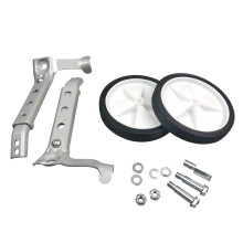 Castor Wheels Fixed Castors For Children's Bicycles, Steel Balance Stabiliser For 16In Kids Bikes, 1622In Compatible