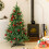Christmas Tree Stands Triangle Removable Christmas Tree Holder Green Replacement Xmas Tree Base for Real Artificial Trees 3