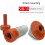 Brazed Diamond Milling Bit Tile Hole Chamferer, 5/811 Thread Adapter, Conical Stone Bits, Ceramic Tile, 3Piece Set 2