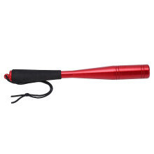 Compact 245mm Red Fishing Bat with Non-Slip EVA Handle - Portable