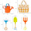 Children'S Gardening Tools Set 7Pcs Children'S Gardening Tools Toys, Develop Children'S Hands- Ability 7