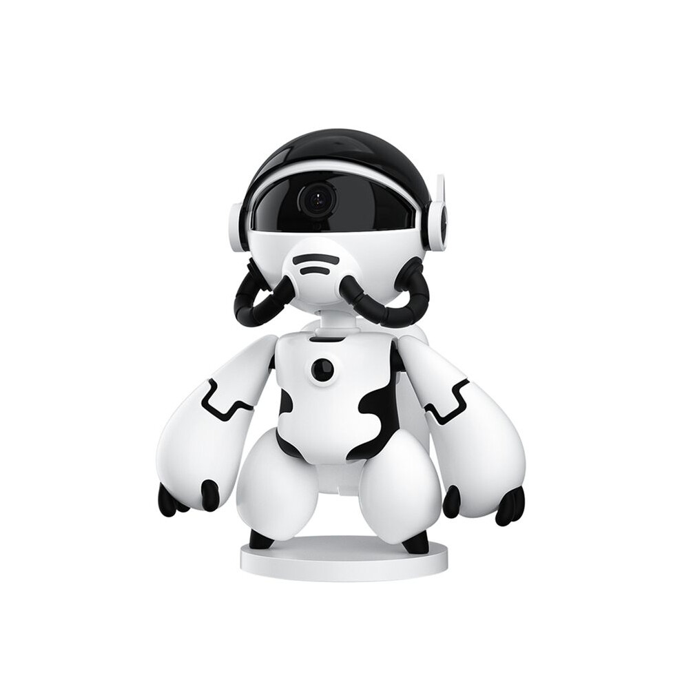 1080P Astronaut Robot Home Safety Webcam Ip Wifi Wireless Baby Security Camera With Night Vision Noise Reduction(White) 6034105897412