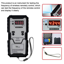 Digital Electronic Measuring Instrument High Accuracy Car Remote Controller Frequency Tester for Car Vehicle