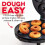 Electric Donut Maker Automatic Heating Egg Cake Bread Baking Machine 700W Kitchen Breakfast Makes 7 Donuts US Plug 2
