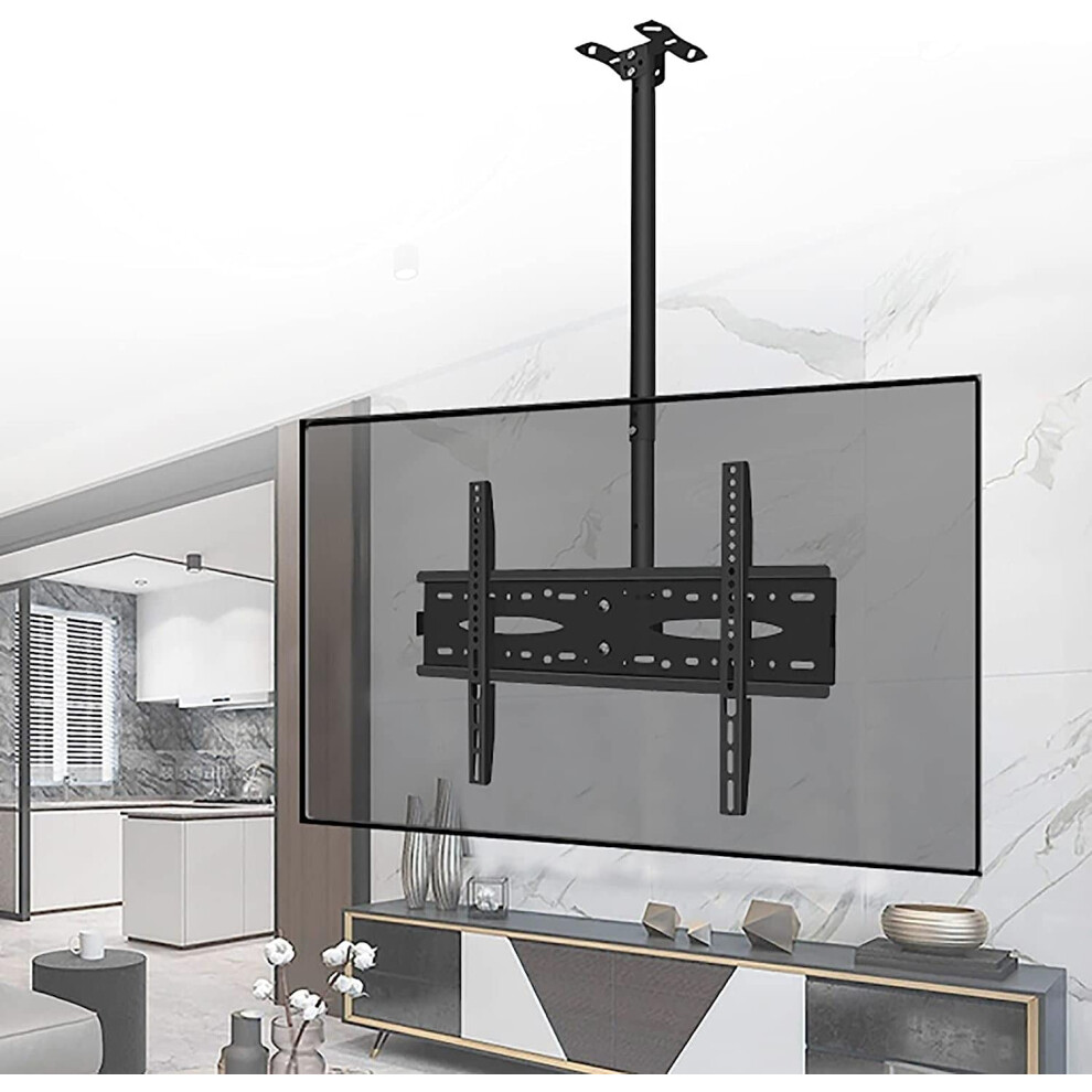 Tv Wall Bracket Ceiling Tv Mount Telescoping 4070 Inch Flat Screen Tvs Tilt Swivel Metal Expansion Screw Fixing 0.51M 9189345398377
