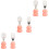 3Sets Kinder Esslernbesteck Kurzgriff Gabel Pink 5