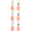 3Sets Kinder Esslernbesteck Kurzgriff Gabel Pink 8