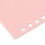 A5 Rouge Pink 20-Hole Flexible PP Plastic Binding Covers - 20 Pack 3
