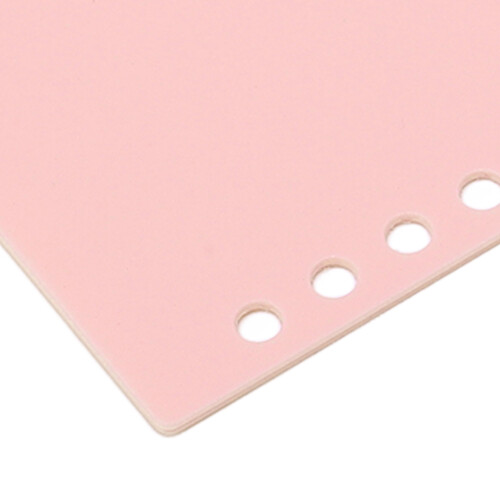 A5 Rouge Pink 20-Hole Flexible PP Plastic Binding Covers - 20 Pack 2