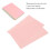 A5 Rouge Pink 20-Hole Flexible PP Plastic Binding Covers - 20 Pack 12