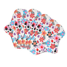 Highly Absorbent Soft Cotton Menstrual Pads - 5pcs L for Postpartum Use