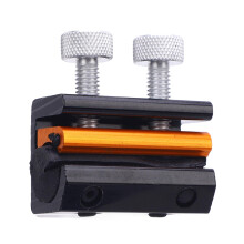 Aluminum Double Screw Adjustable Clutch Cable Greaser for Motorcycle Quad Scooter Bike with Waterproof Seal for Efficient Lubrication (Black)