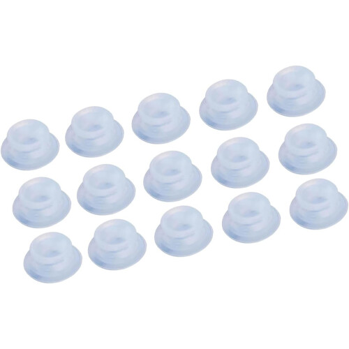 15pcs Silicone Float Valve Sealing Washers for Pressure Cooker Lid Replacement and Precise Sealing 1