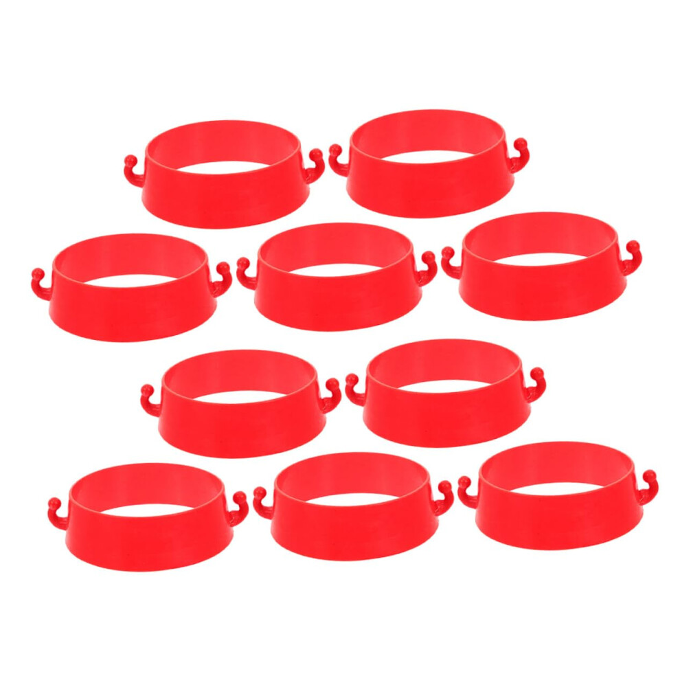 10Pcs Traffic Cone Connector For Chains Parking Aid And Roadwork Quick Link Prevent Displacement 9382693002754