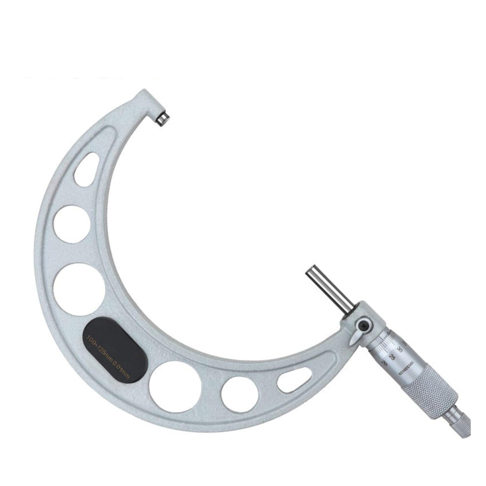 Outside Micrometer Measuring Tool 2550Mm 5075Mm 75100Mm 100125Mm, Metric, Fourrange Precision Measuring Instrument 9347817295962