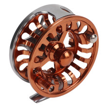 Fly Fishing Reel 7/8 CNC Aluminum Alloy Two Color, 80YDS 25LB Capacity